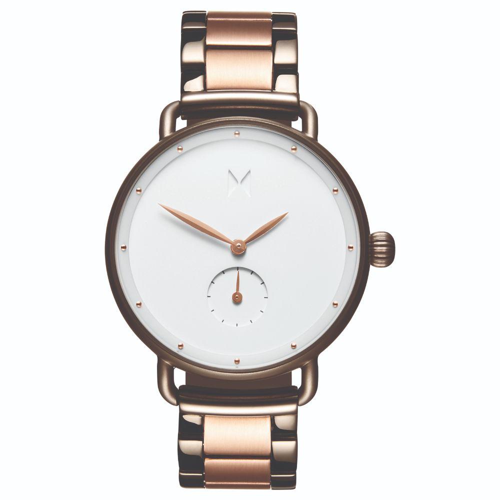 MVMT Bloom Taupe & Rose Gold Steel Ladies Watch - DFR01TIRGW