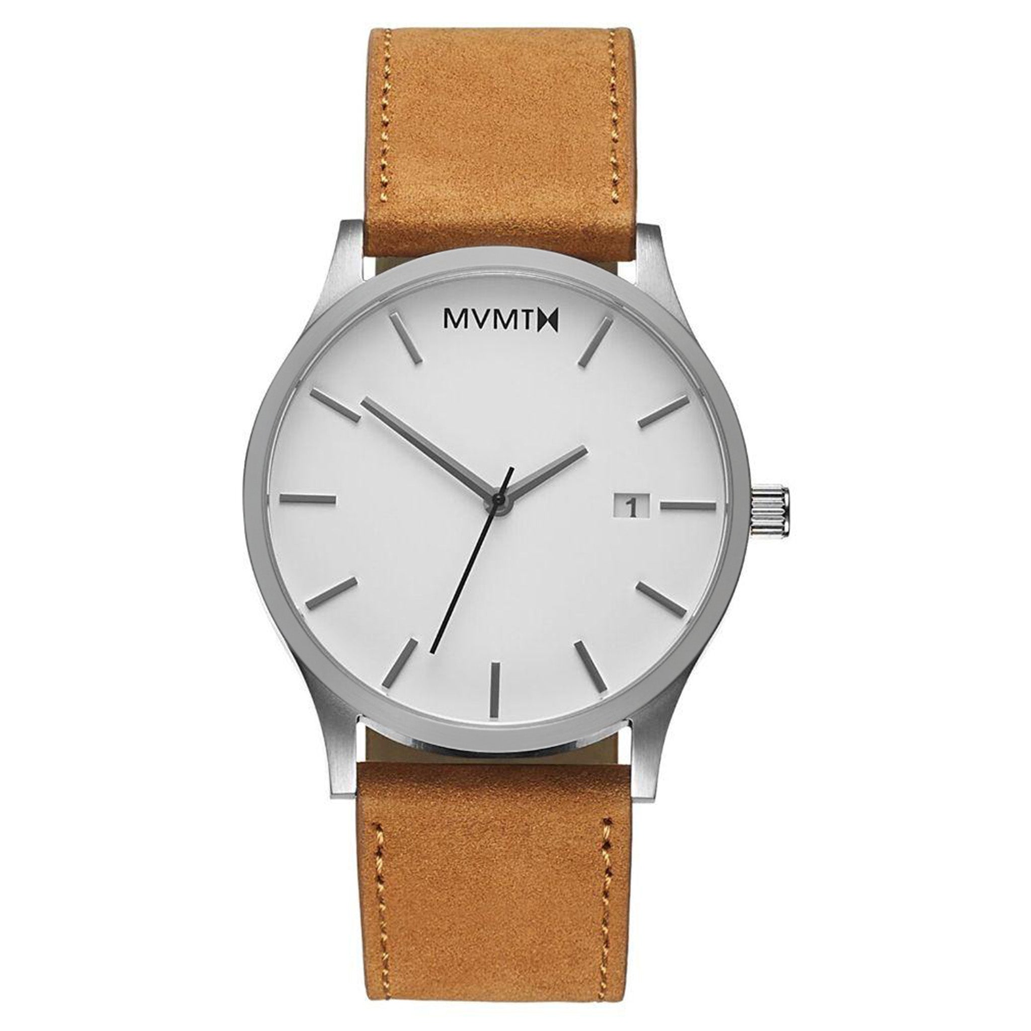 MVMT Classic Tan Leather Men's Watch - DL2131L331