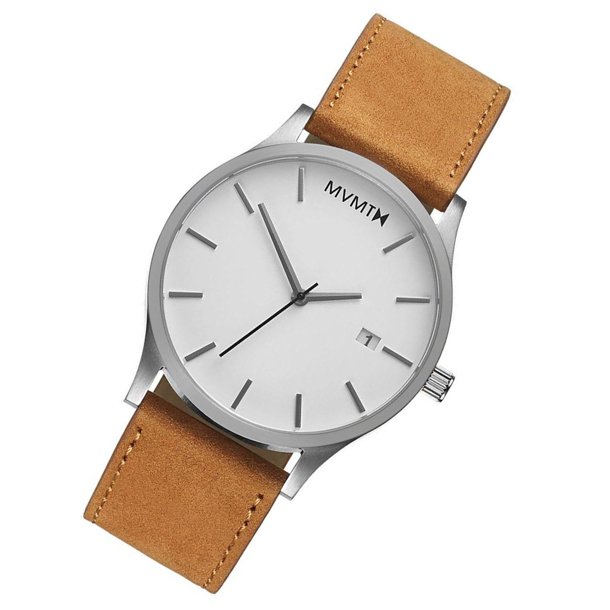 MVMT Classic Tan Leather Men's Watch - DL2131L331