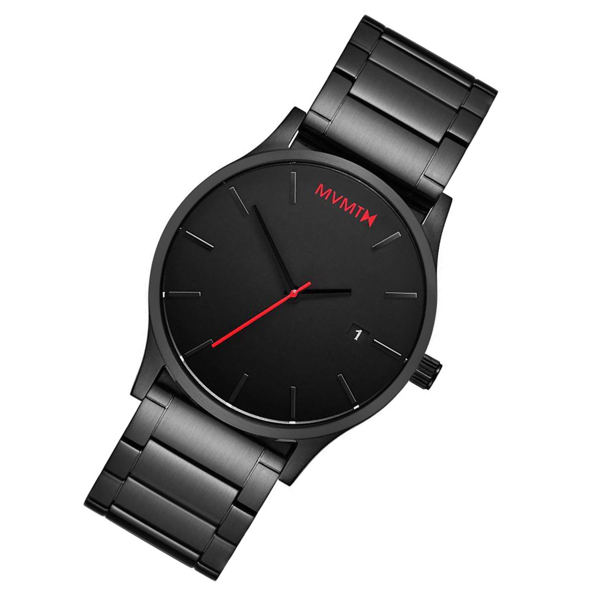 MVMT Classic Black Steel Men's Watch - DL2135B551