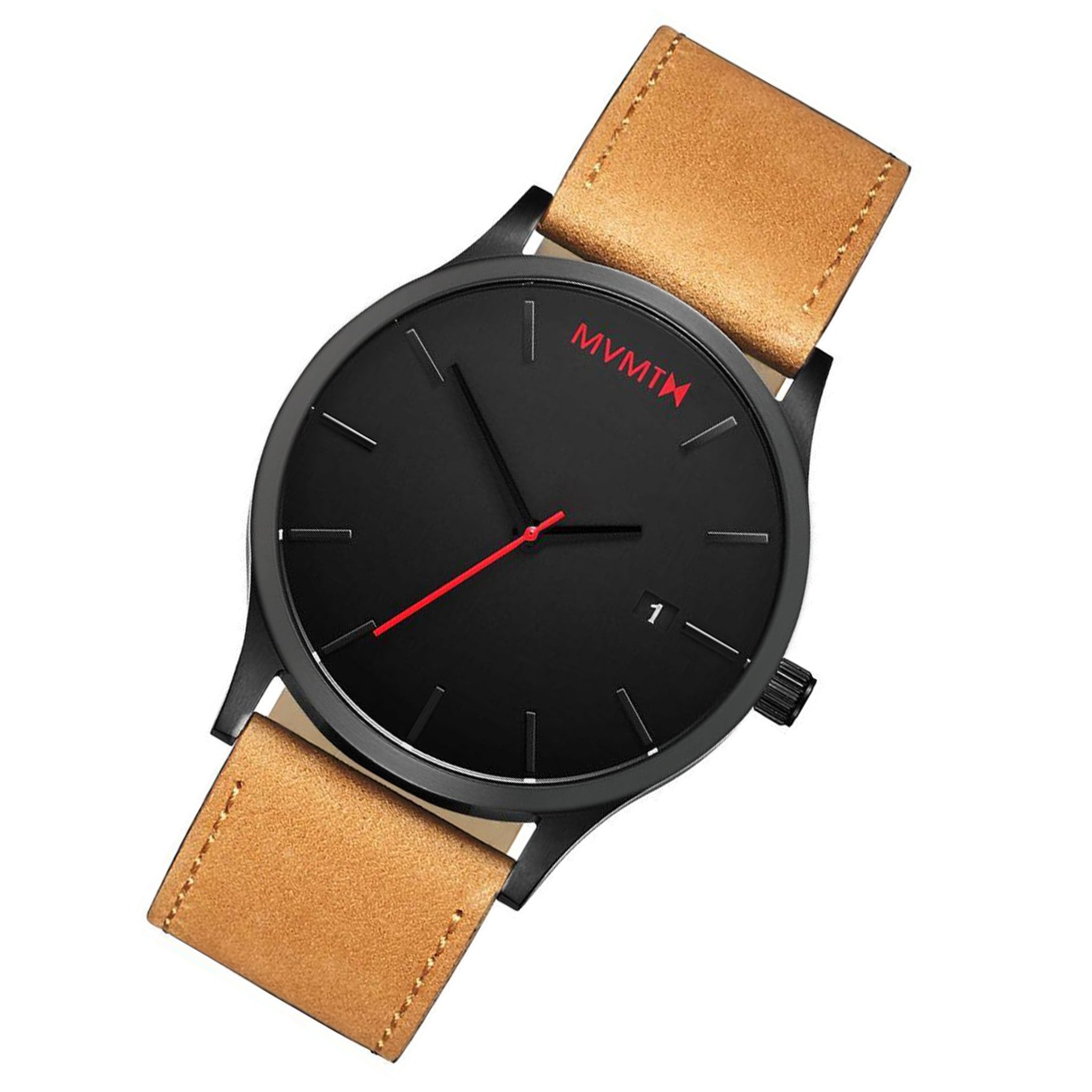 MVMT Classic Tan Leather Men's Watch - DL2135L351