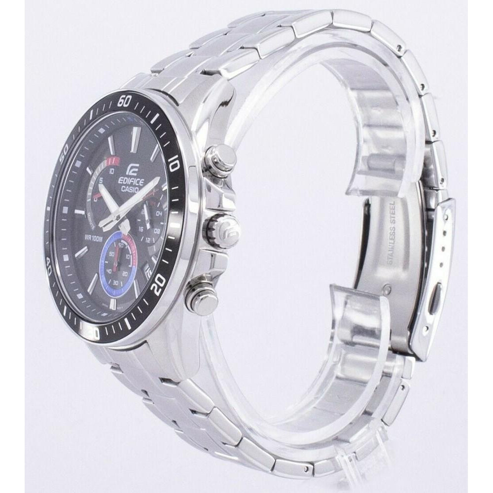Casio Edifice Retrograde Steel Men's Chrono Watch - EFR552D-1A3