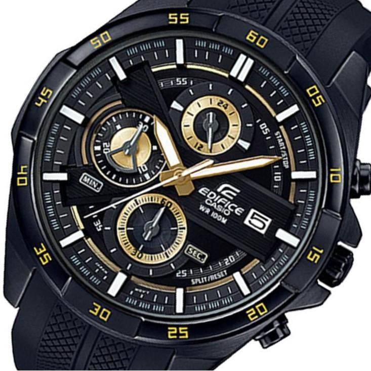 Casio Edifice Black Multi-functional Men's Chrono Watch - EFR556PB-1A