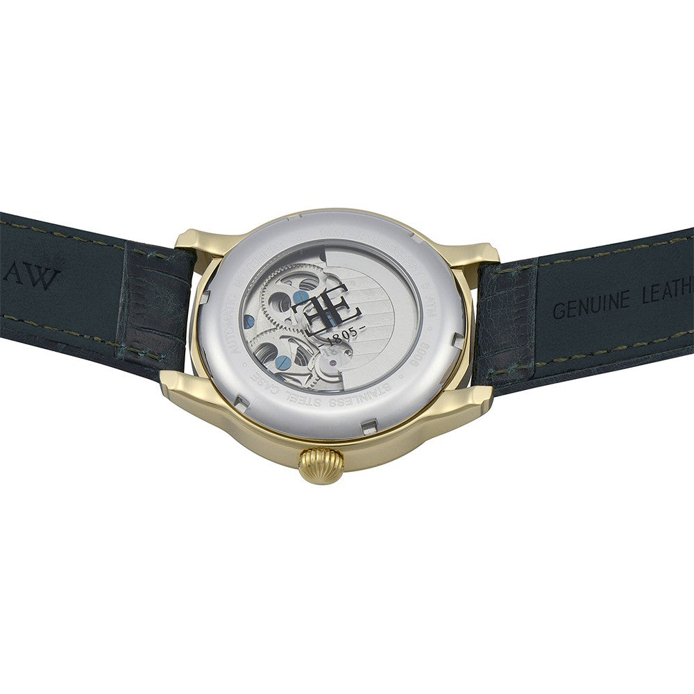 Earnshaw Longitude Midnight Green Automatic Skeleton Men's Watch - ES-8006-09