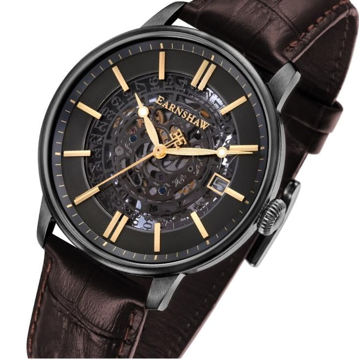 Earnshaw Men's Vancouver Skeleton Automatic Watch - ES-8075-04