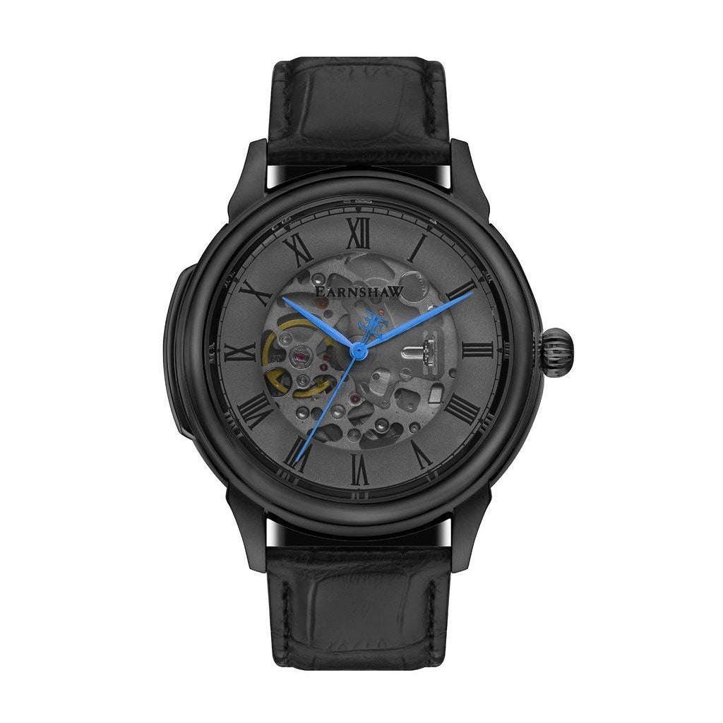 Earnshaw Observatory Automatic Leather Men's Watch - ES-8805-02