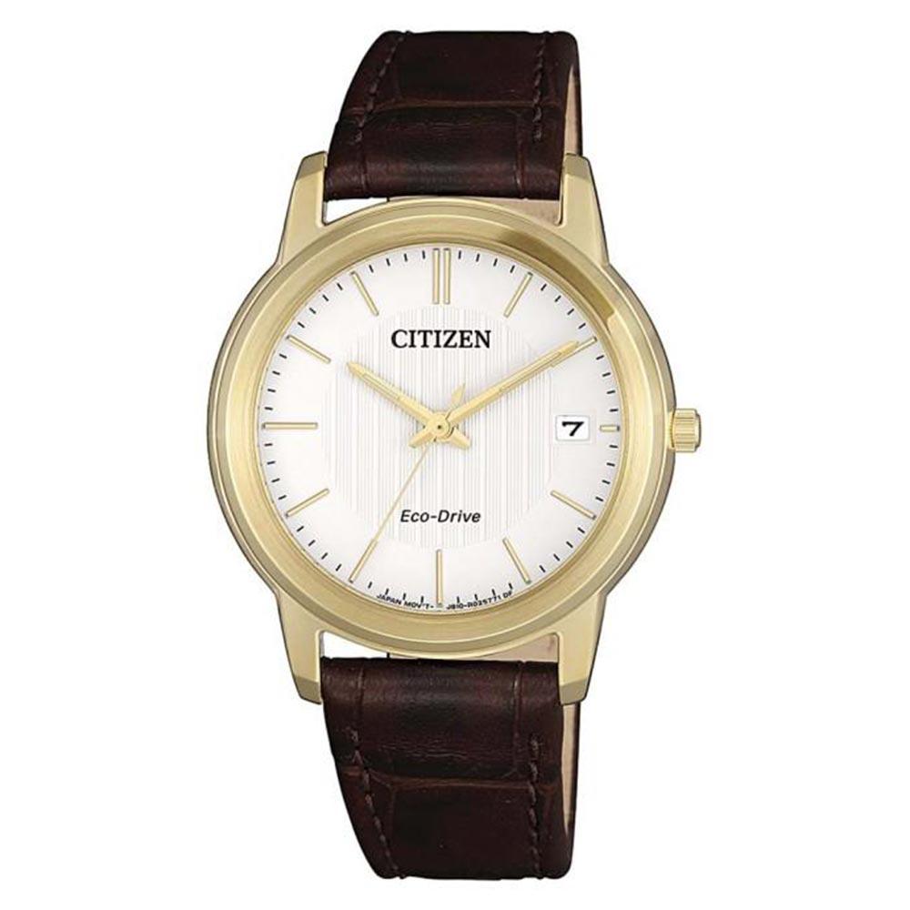 Citizen Brown Leather Eco-Drive Women's Watch - FE6012-11A