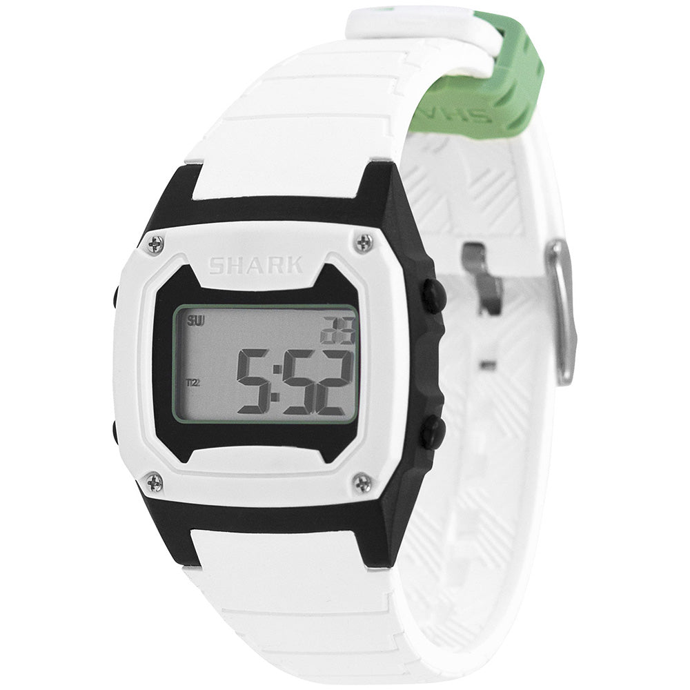 All white shark watch best sale