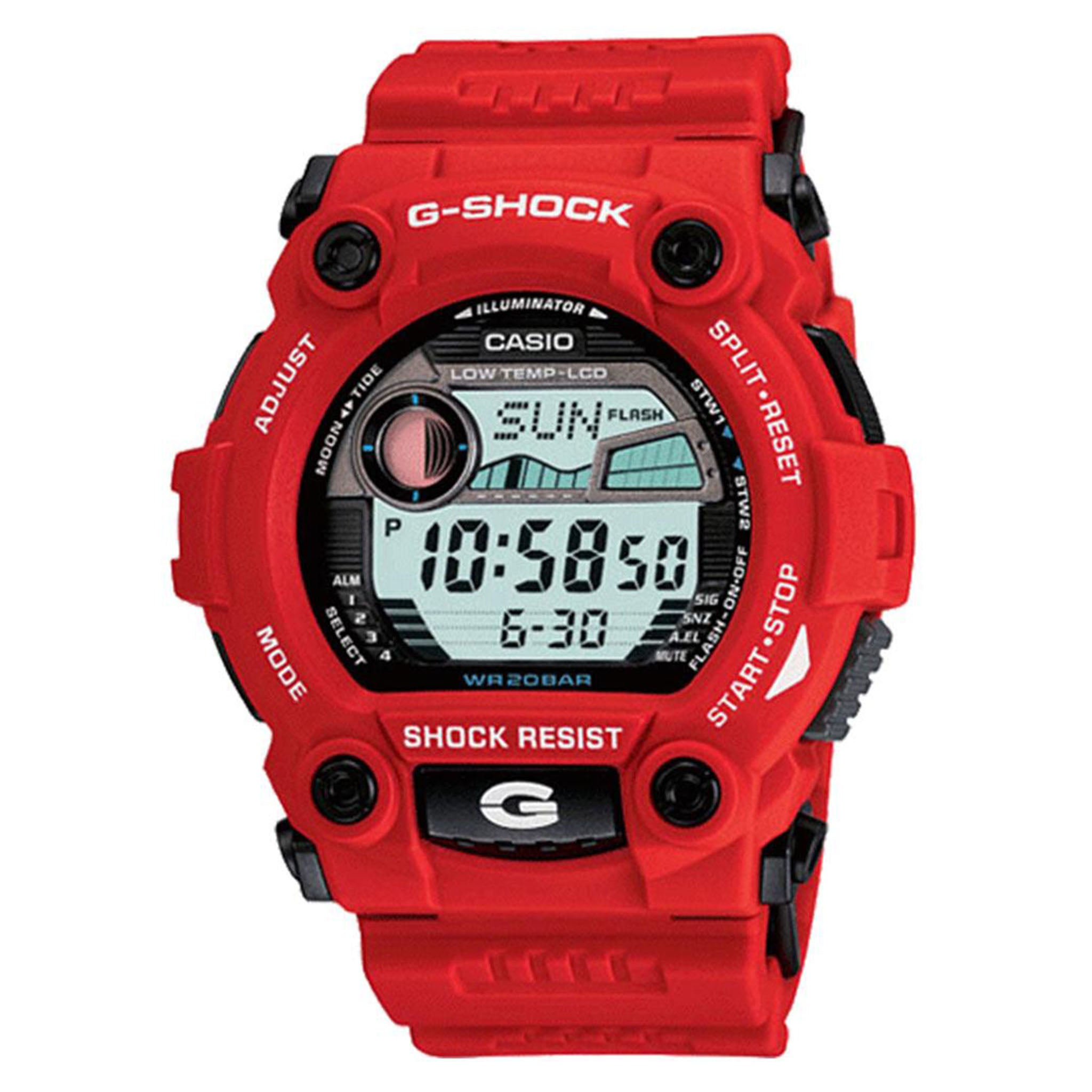 Casio G-SHOCK Men's Moon Tide Data Digital Watch - G7900A-4D