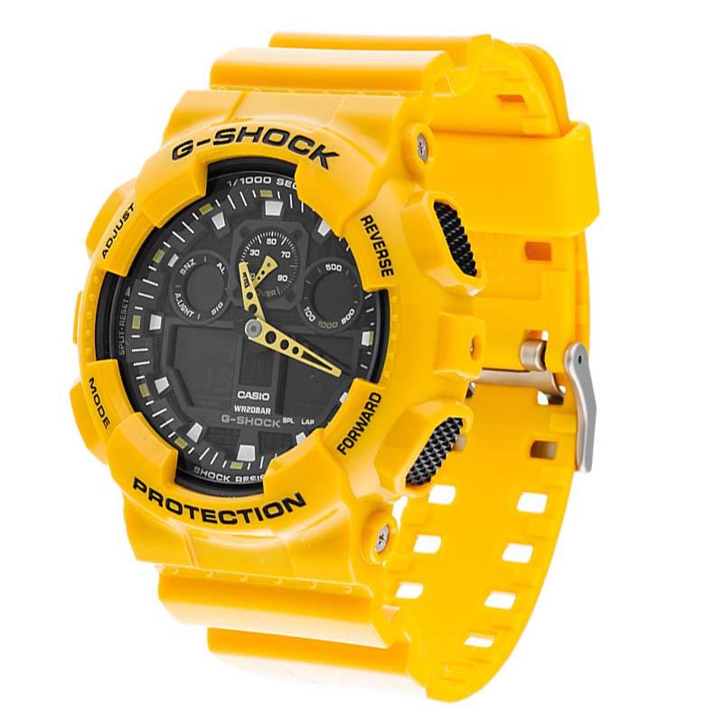 Casio G-SHOCK 55mm Duo Chrono Men's Watch - GA100A-9A