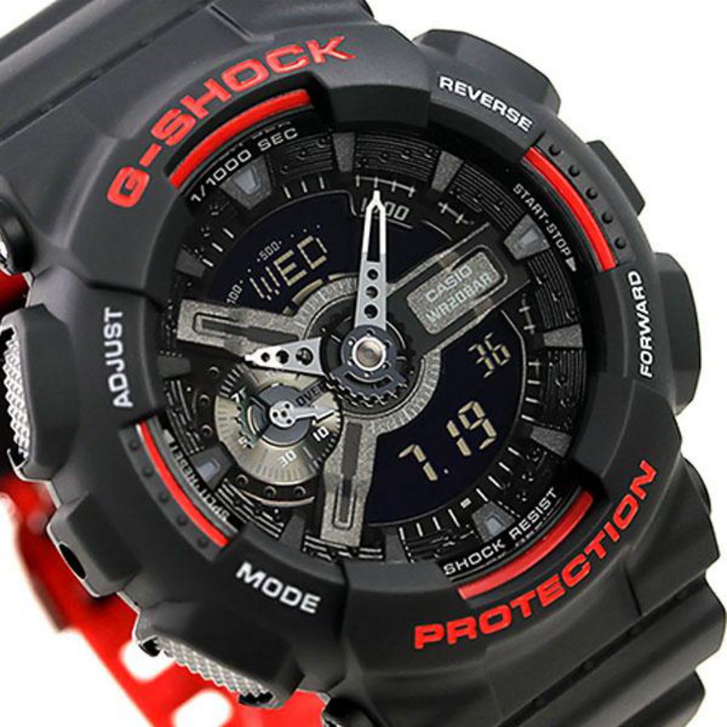 Casio G-SHOCK Red Heritage Series Men's Watch - GA110HR-1A