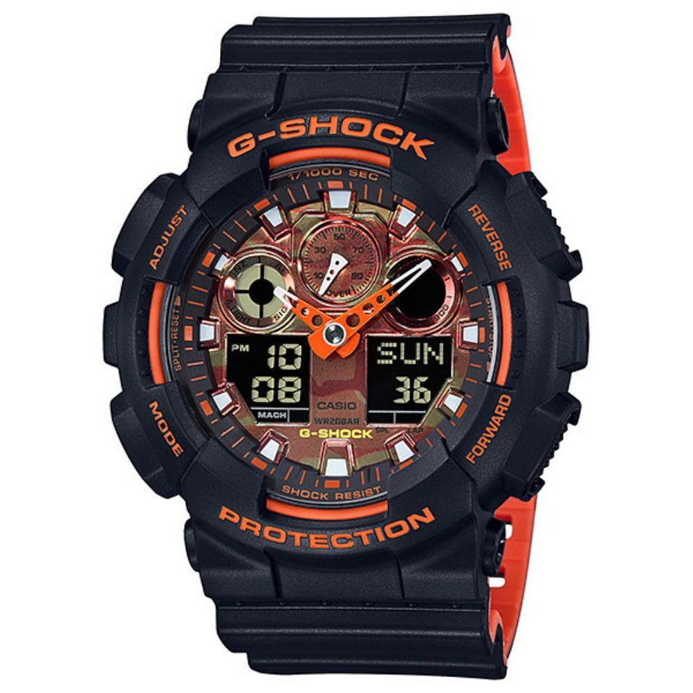 Casio G-Shock Digital Duo Chrono Men's Watch - GA100BR-1A
