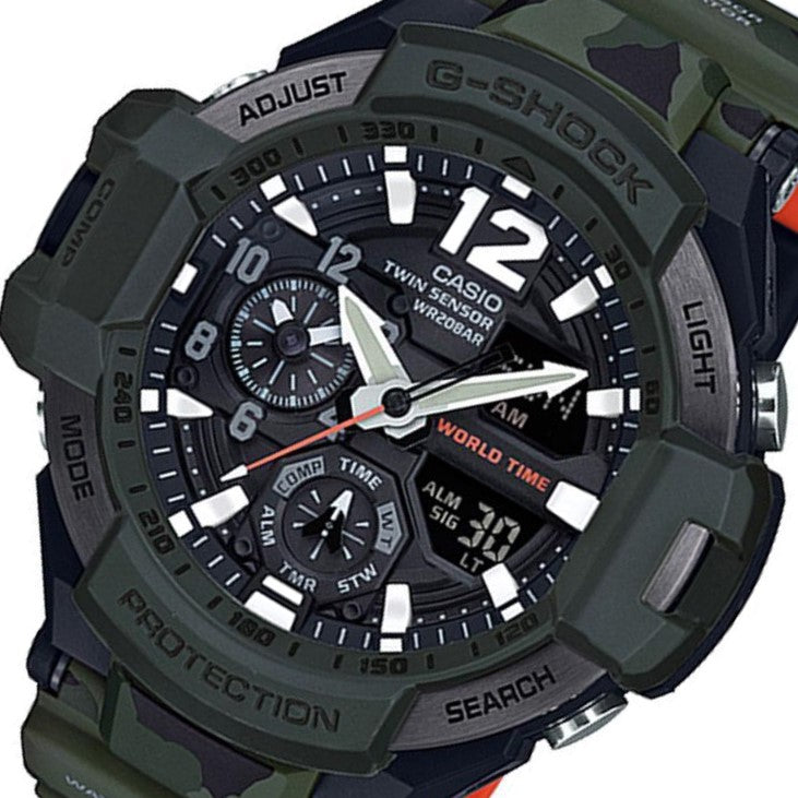 Casio G-SHOCK Gravitymaster Aviation Men's Watch - GA1100SC-3A