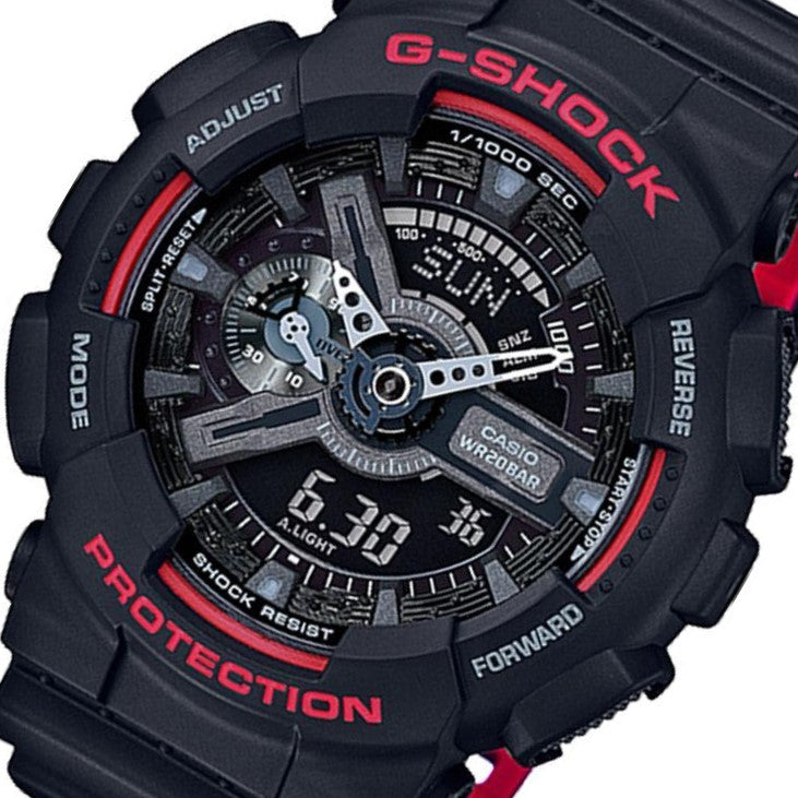 Casio G-SHOCK Red Heritage Series Men's Watch - GA110HR-1A