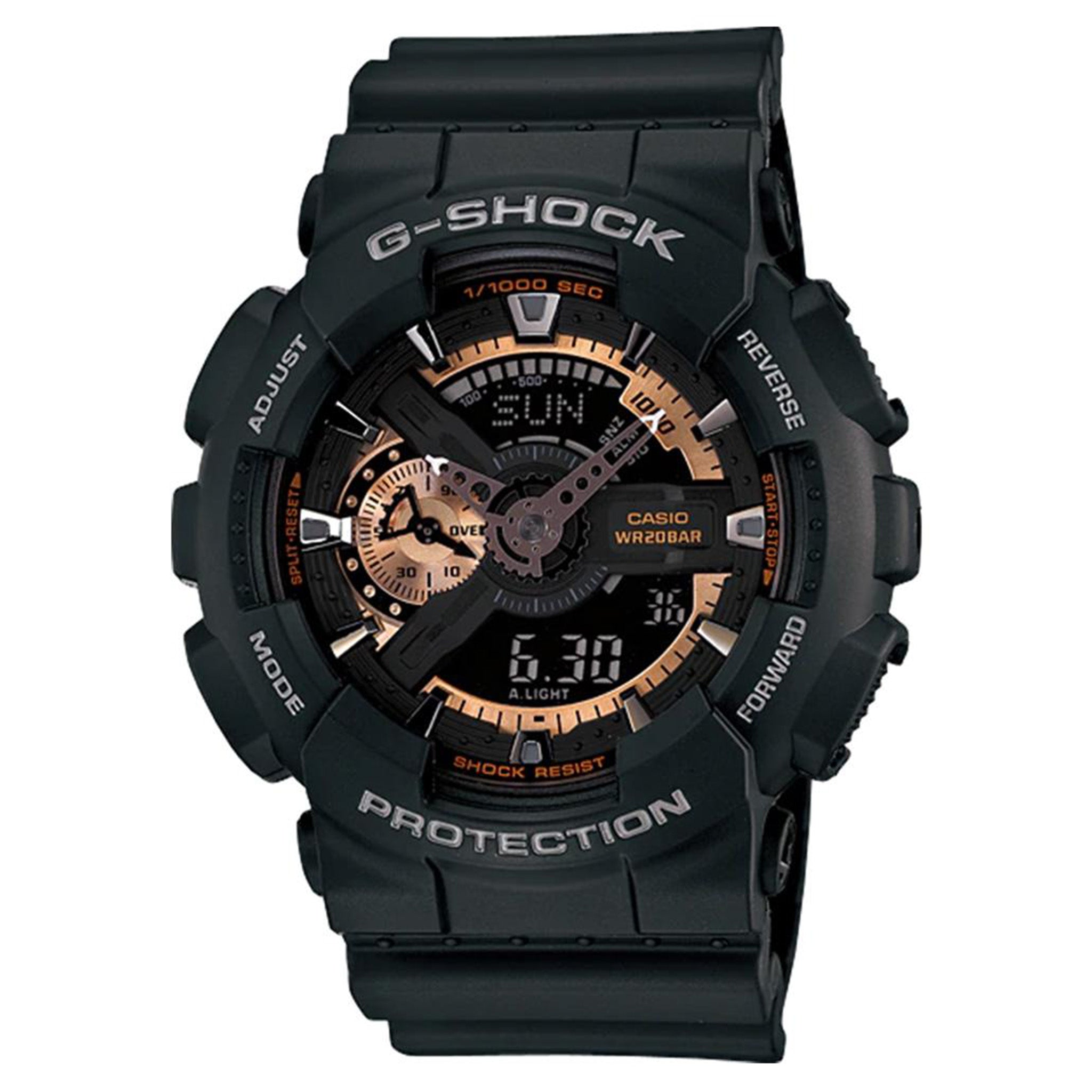 Men's Casio G-Shock Watch 5146 deals GA110 RG Black