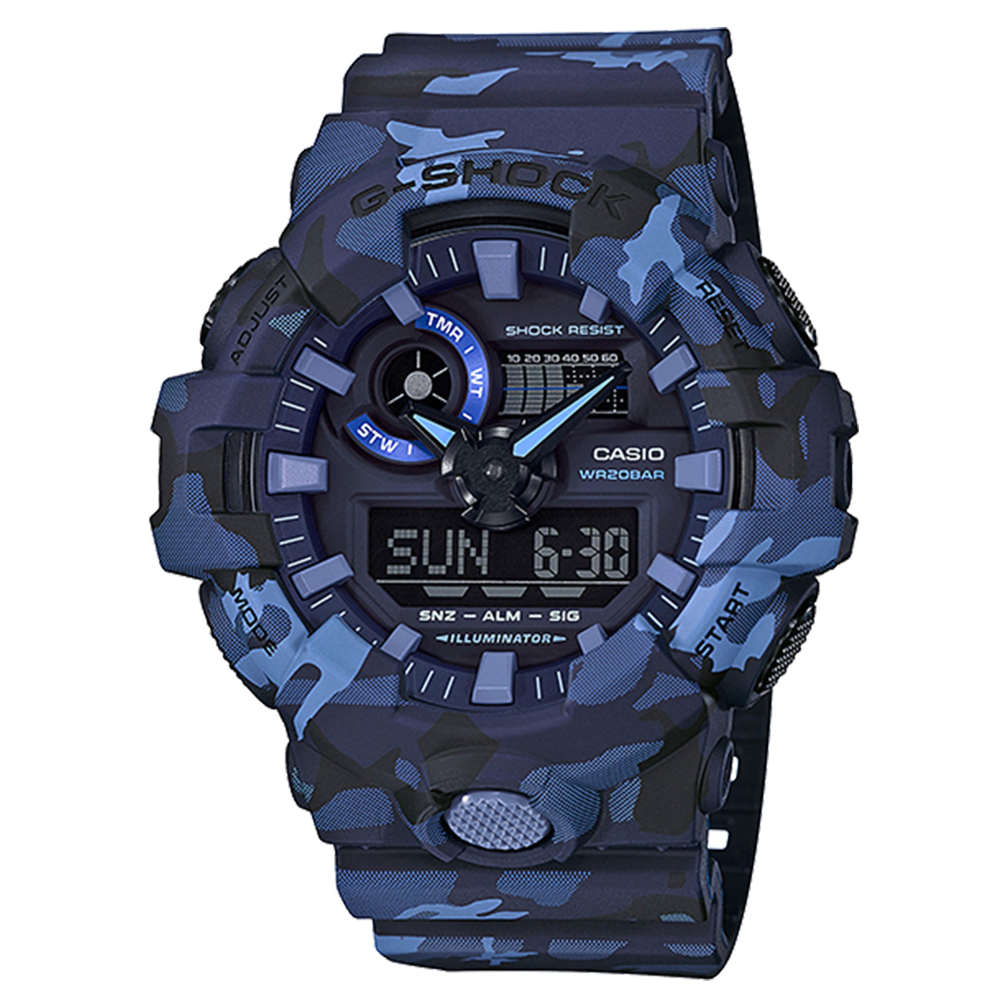 G shock shop ga 700 blue