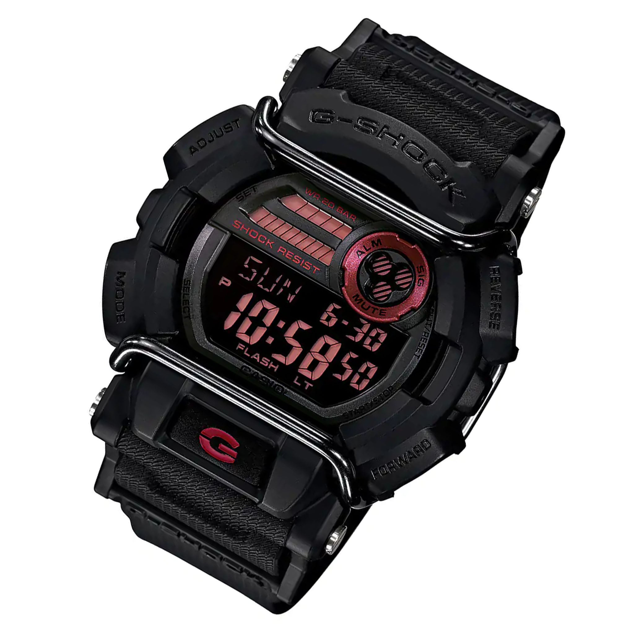 Casio G-SHOCK Black Resin Digital Men's Watch - GD400-1D
