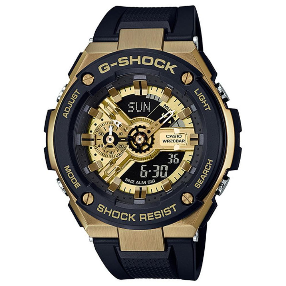 Casio G-SHOCK G-STEEL Black & Gold Digital-Analogue Men's Watch