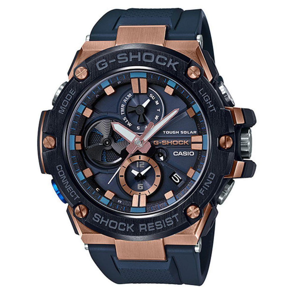 Casio G-Shock G-Steel Tough Solar Men's Watch - GSTB100G-2A