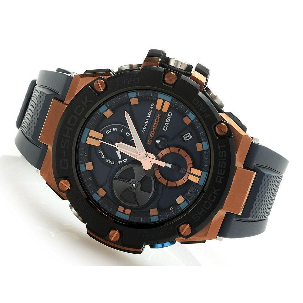 Casio G-SHOCK G-STEEL Tough Solar Men's Watch - GSTB100G-2A