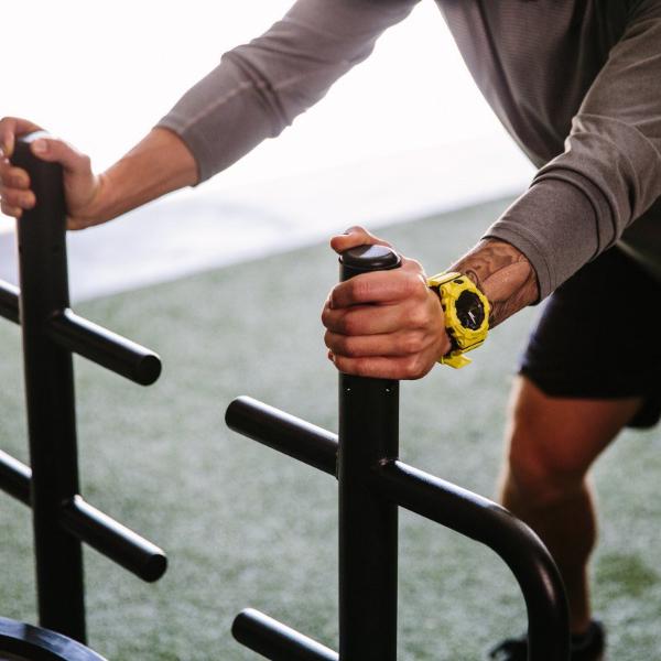 Casio G-SHOCK 55mm Duo Chrono Men's Watch - GA100A-9A