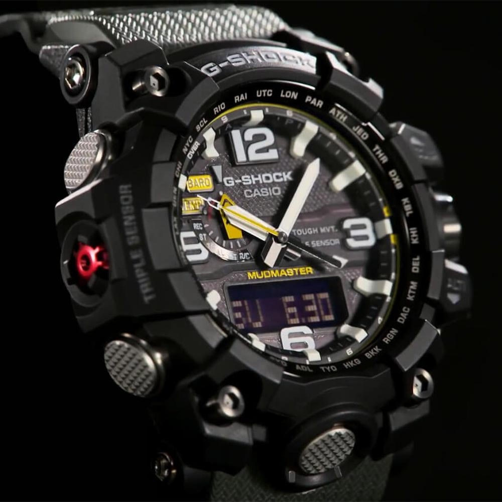 Casio G-SHOCK MUDMUSTER Tough Solar Men's Watch - GWG1000-1A3