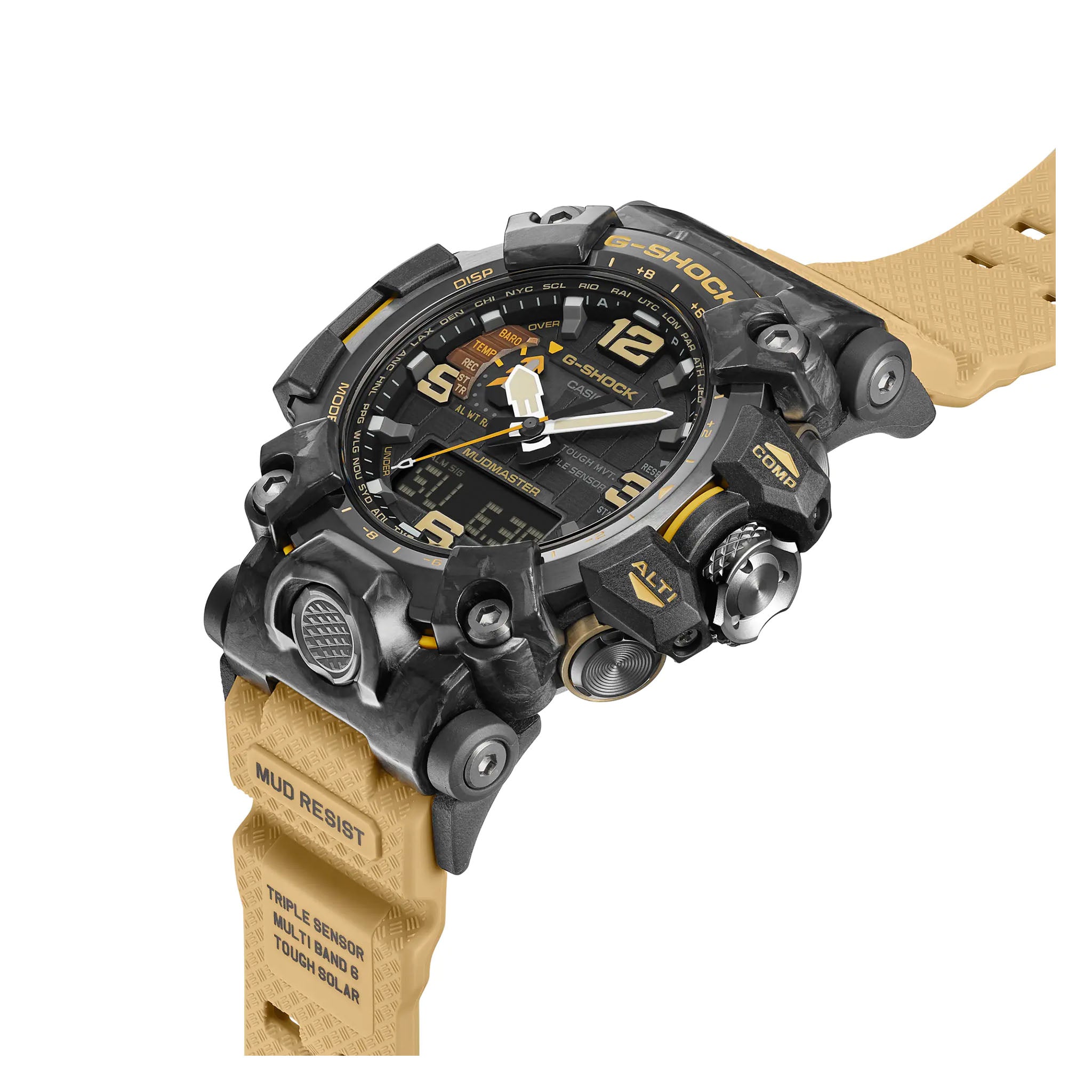 Casio G-SHOCK MUDMASTER Analogue-Digital Men's Watch - GWG2000-1A5