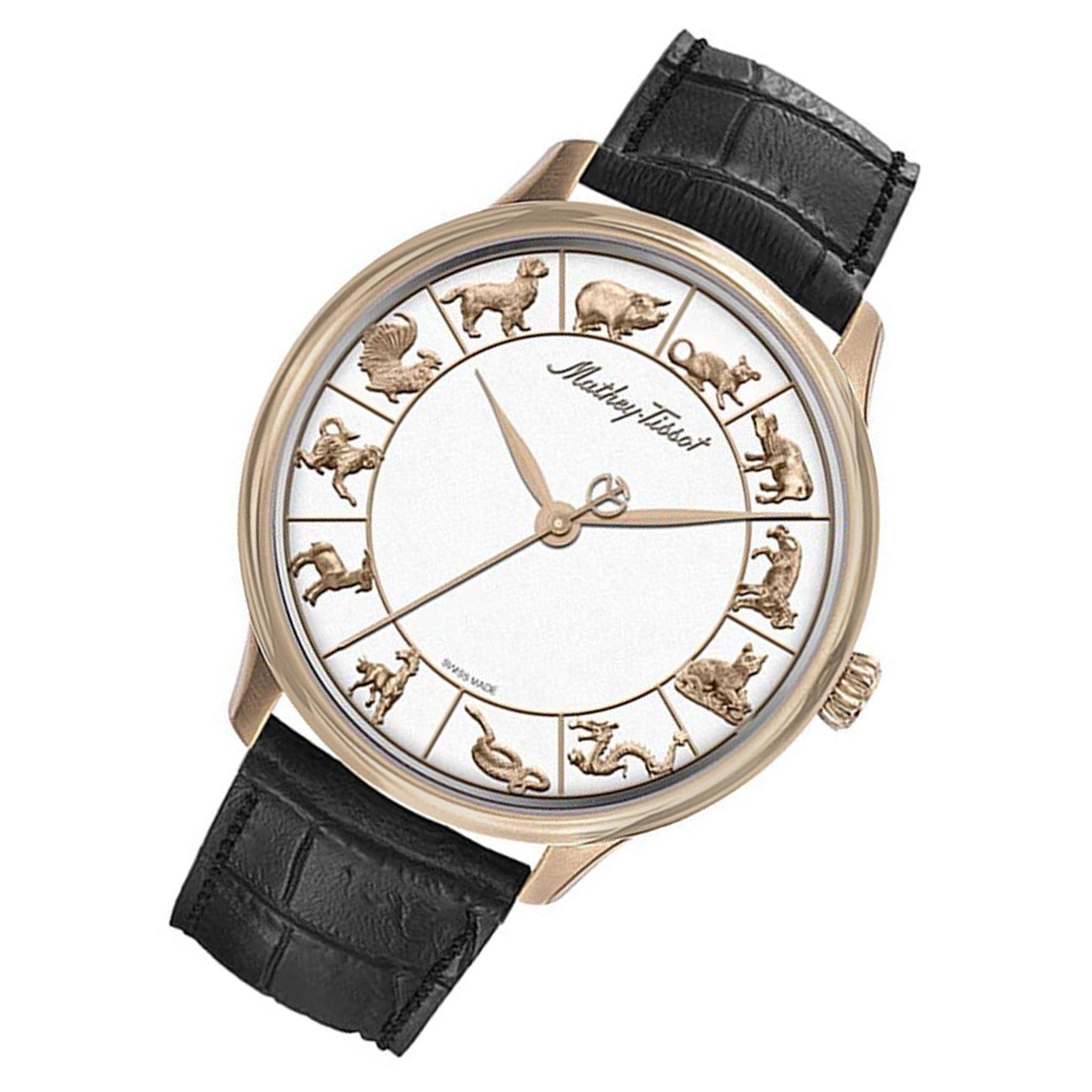 Mathey-Tissot Edmond Limited Edition Dragon And Zodiac Swiss Made Men's Watch - H1886PI2