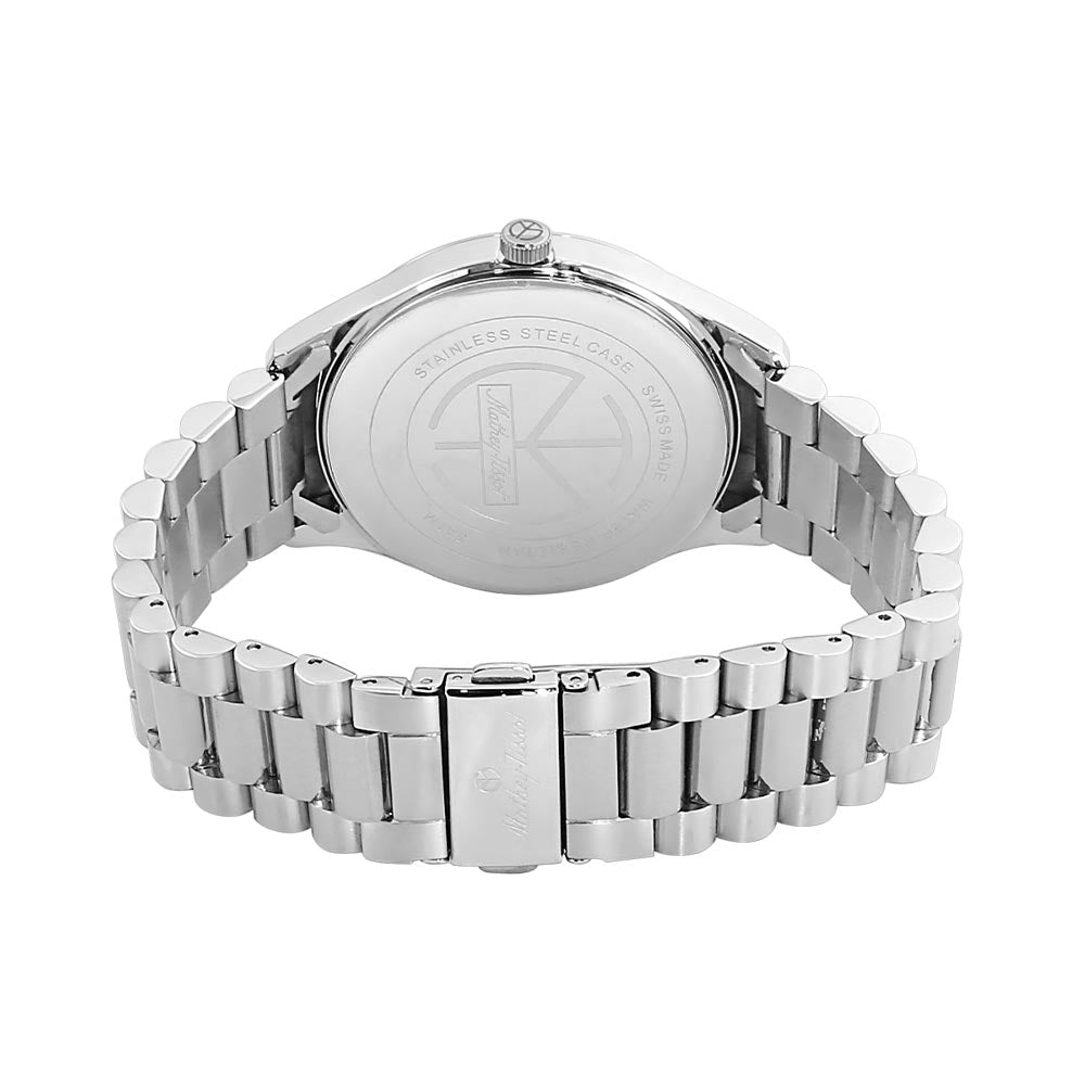 Mathey-Tissot Urban Metal Blue Dial Swiss Made Men's Watch - H411MABU