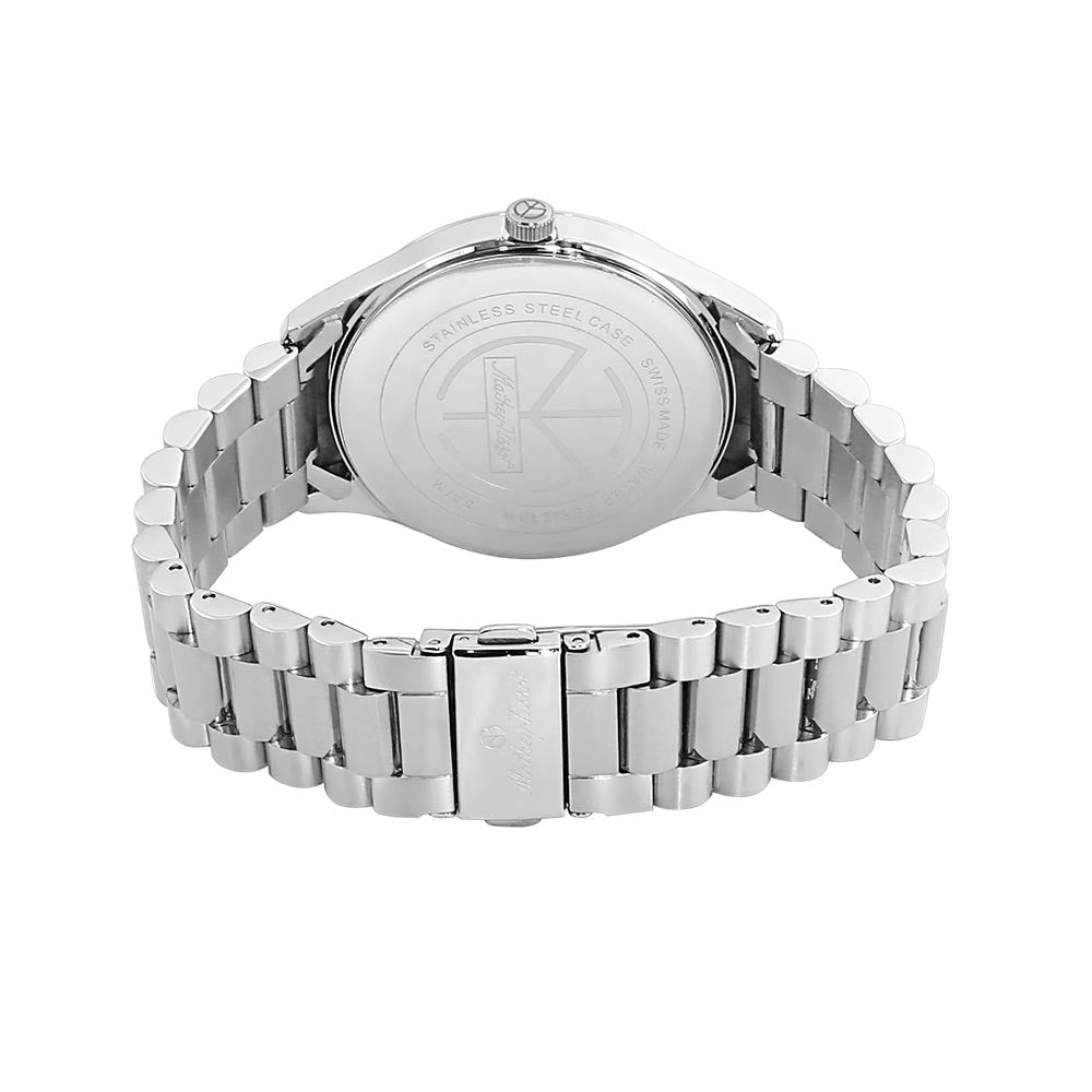 Mathey-Tissot Urban Metal Black Dial Swiss Made Men's Watch - H411MAN