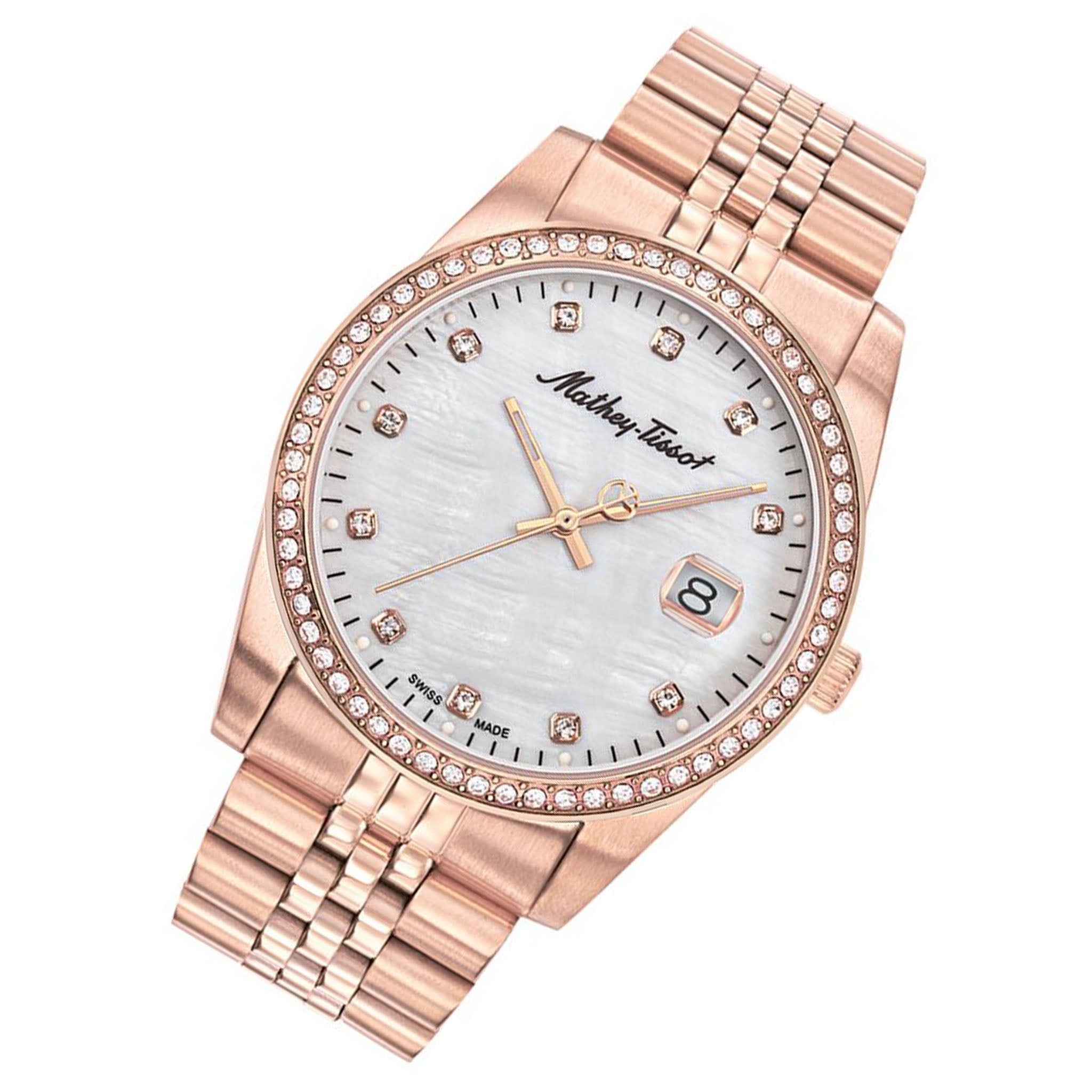 Mathey-Tissot Mathy IV 42 mm Stainless Steel Swiss Made Men's Watch - H709RQI