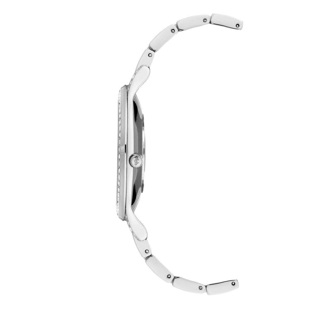 Juicy Couture Silver Steel with Swarovski Crytals Ladies Watch - JC1045PVSV
