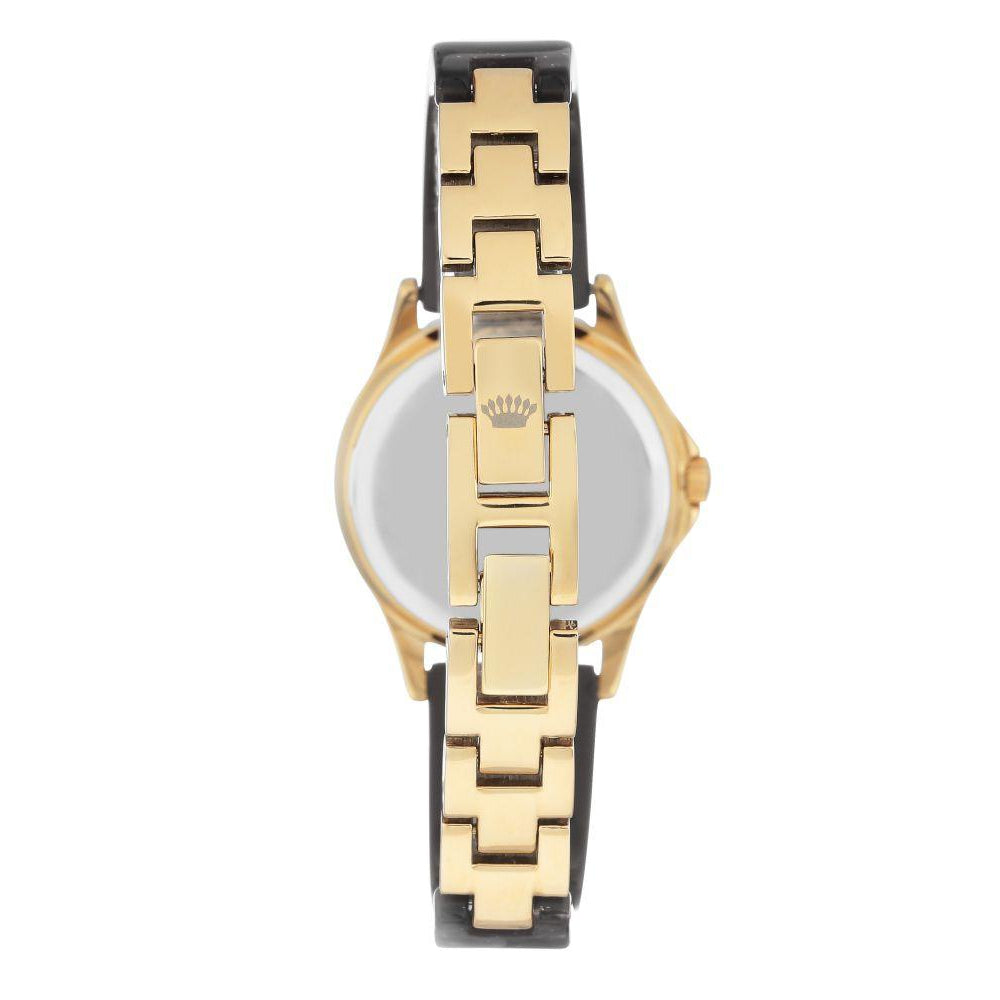 Juicy Couture Gold Steel with Swarovski Crytals Ladies Watch - JC1068BKBK