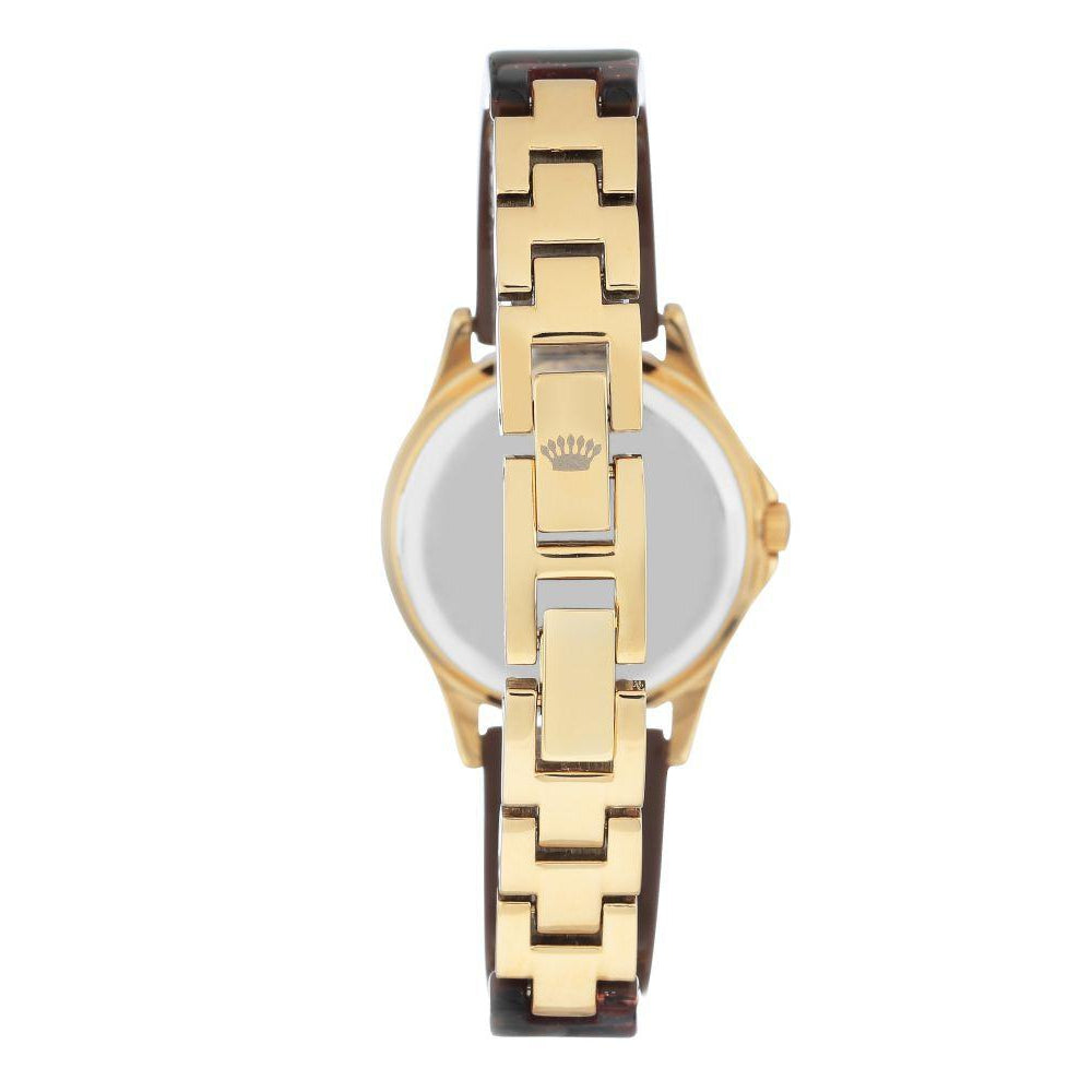 Juicy Couture Gold Steel with Swarovski Crytals Ladies Watch - JC1068BKBN
