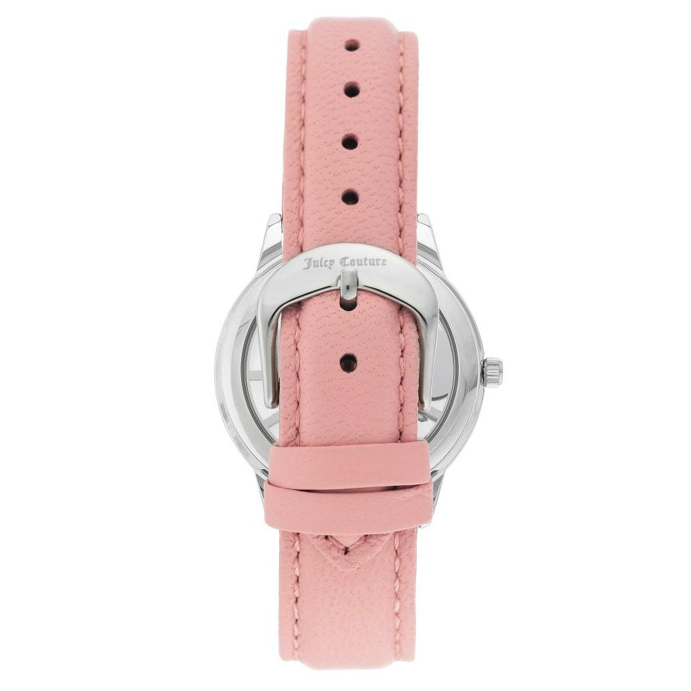Juicy Couture Light Pink Leather with Swarovski Crystals Ladies Watch - JC1133PKPK