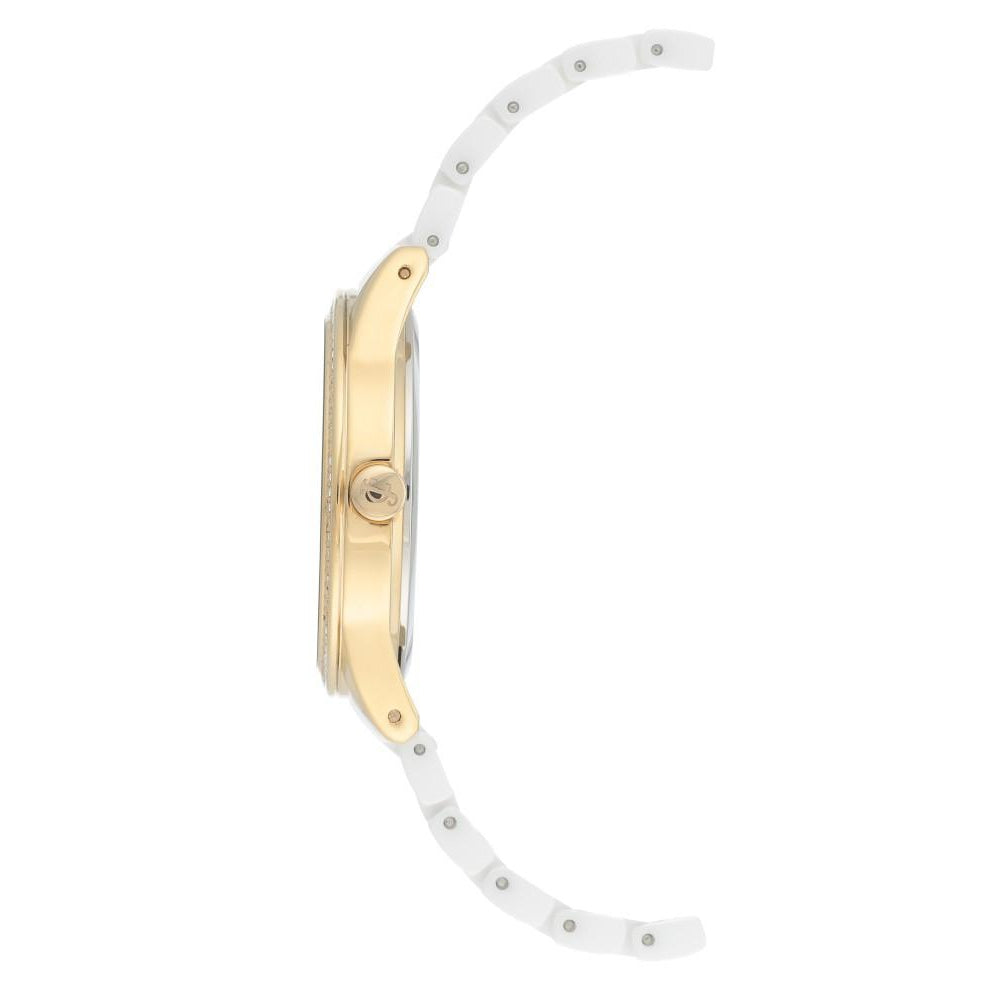 Juicy Couture White Dial with Swarovski Crystals Ladies Watch - JC1172WTWT