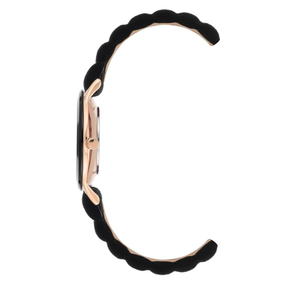 Juicy Couture Black Velvet Ladies Watch - JC1250BKBK