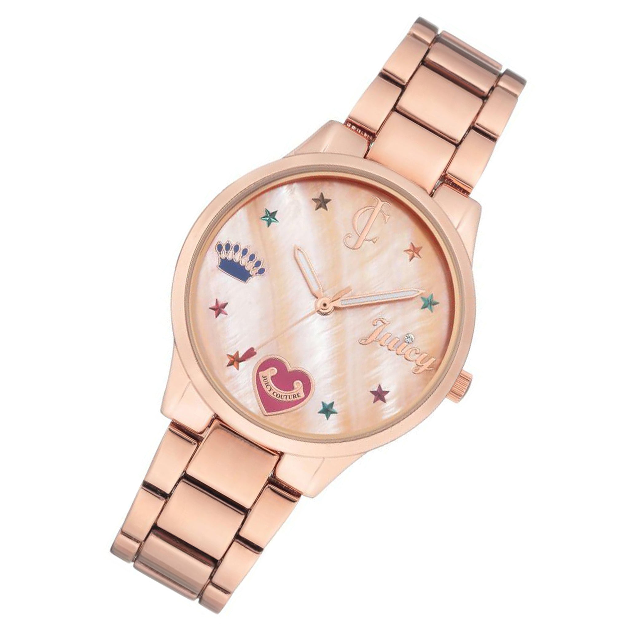 Juicy Couture Rose Gold Steel Women's Watch - JC1016RMRG
