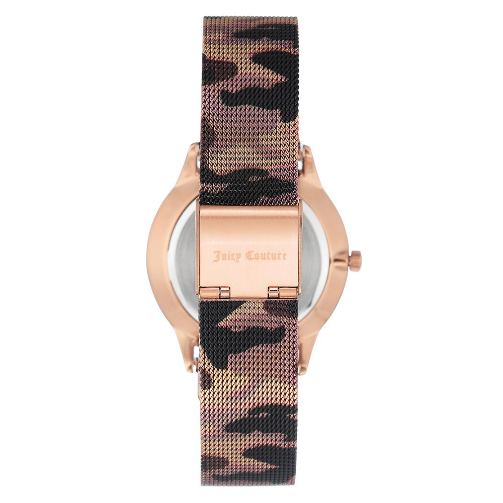 Juicy Couture Rose Gold Mesh Women's Watch - JC1026RGCA