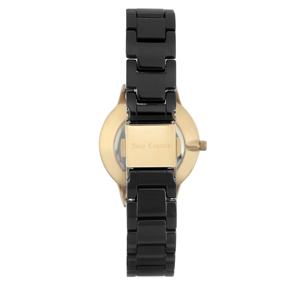 Juicy Couture Black Ceramic Women's Watch - JC1046BKGB