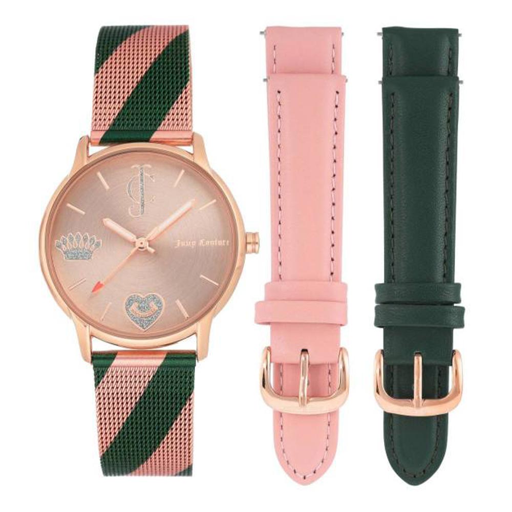 Juicy Couture Black Label Rose Gold Dial Women's Watch - JC1094INST