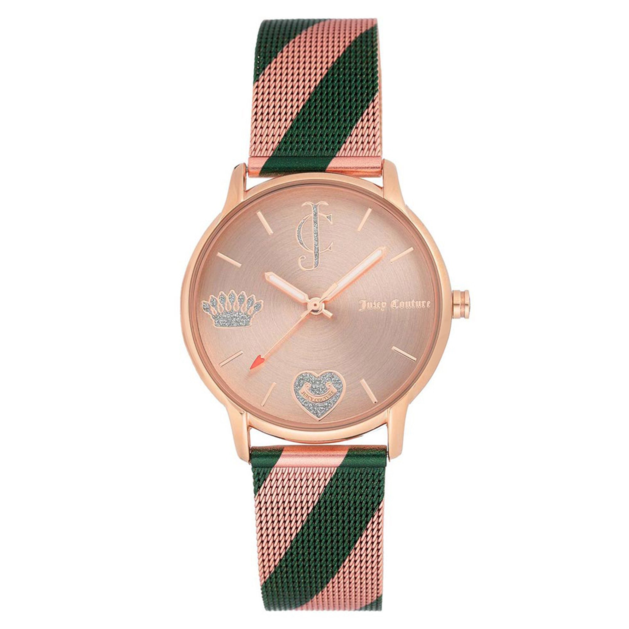 Juicy Couture Black Label Rose Gold Dial Women's Watch - JC1094INST