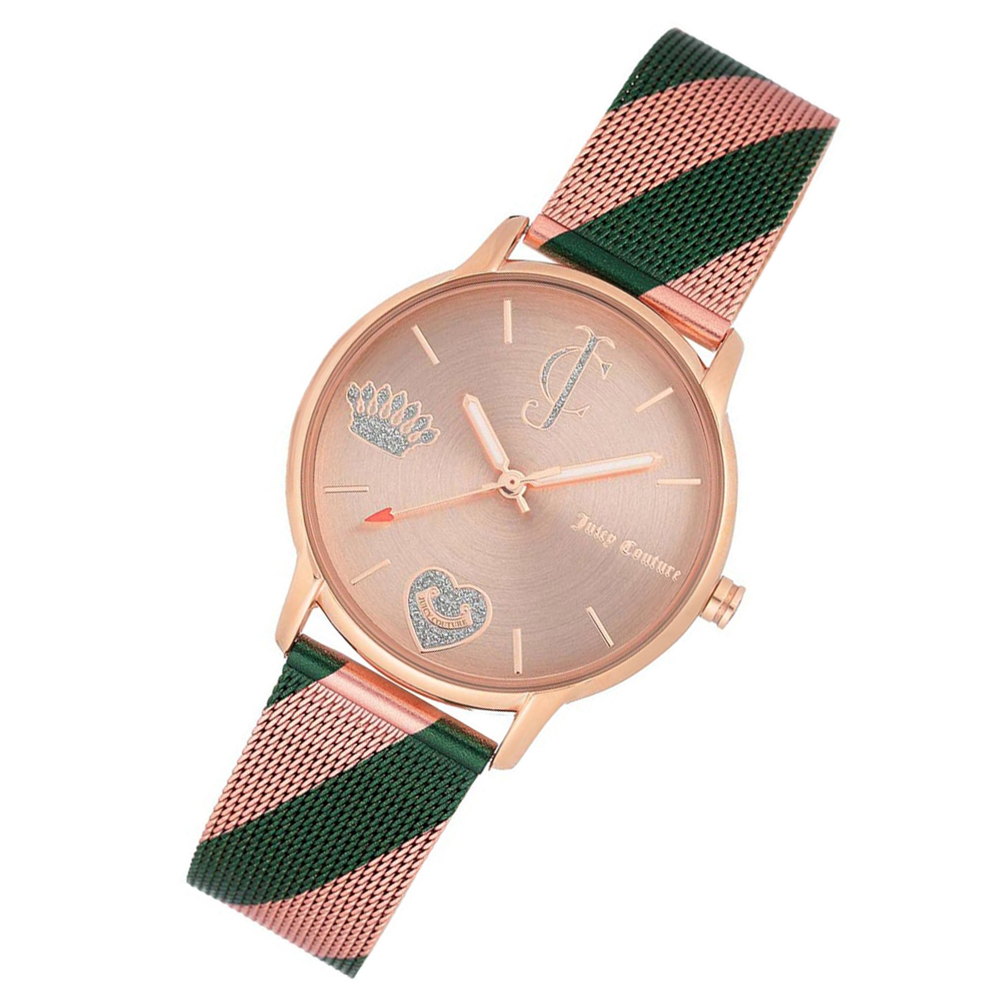 Juicy Couture Black Label Rose Gold Dial Women's Watch - JC1094INST