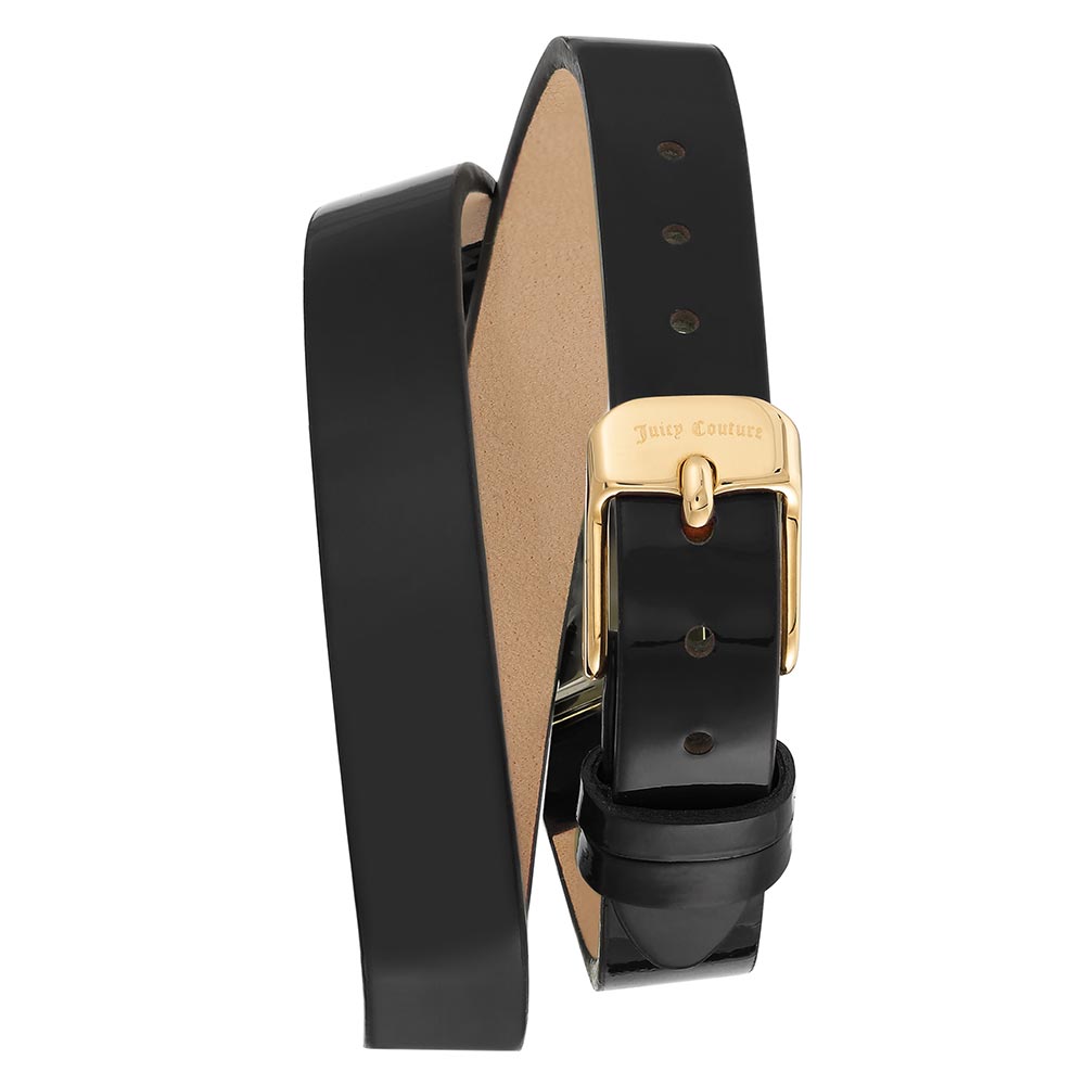 Juicy Couture Black Patent Leather Women's Watch - JC1200BKBK