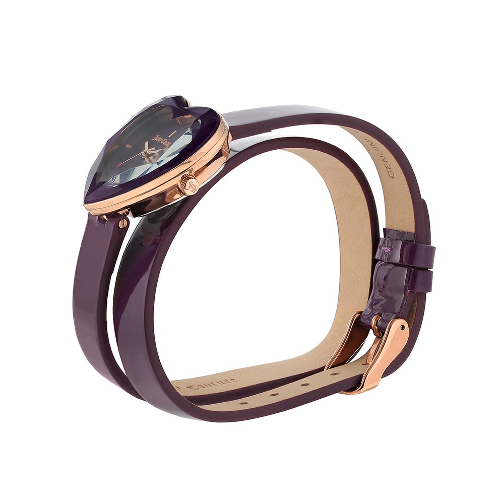 Juicy Couture With Purple Patent Leather Women's Watch - JC1200RGPR