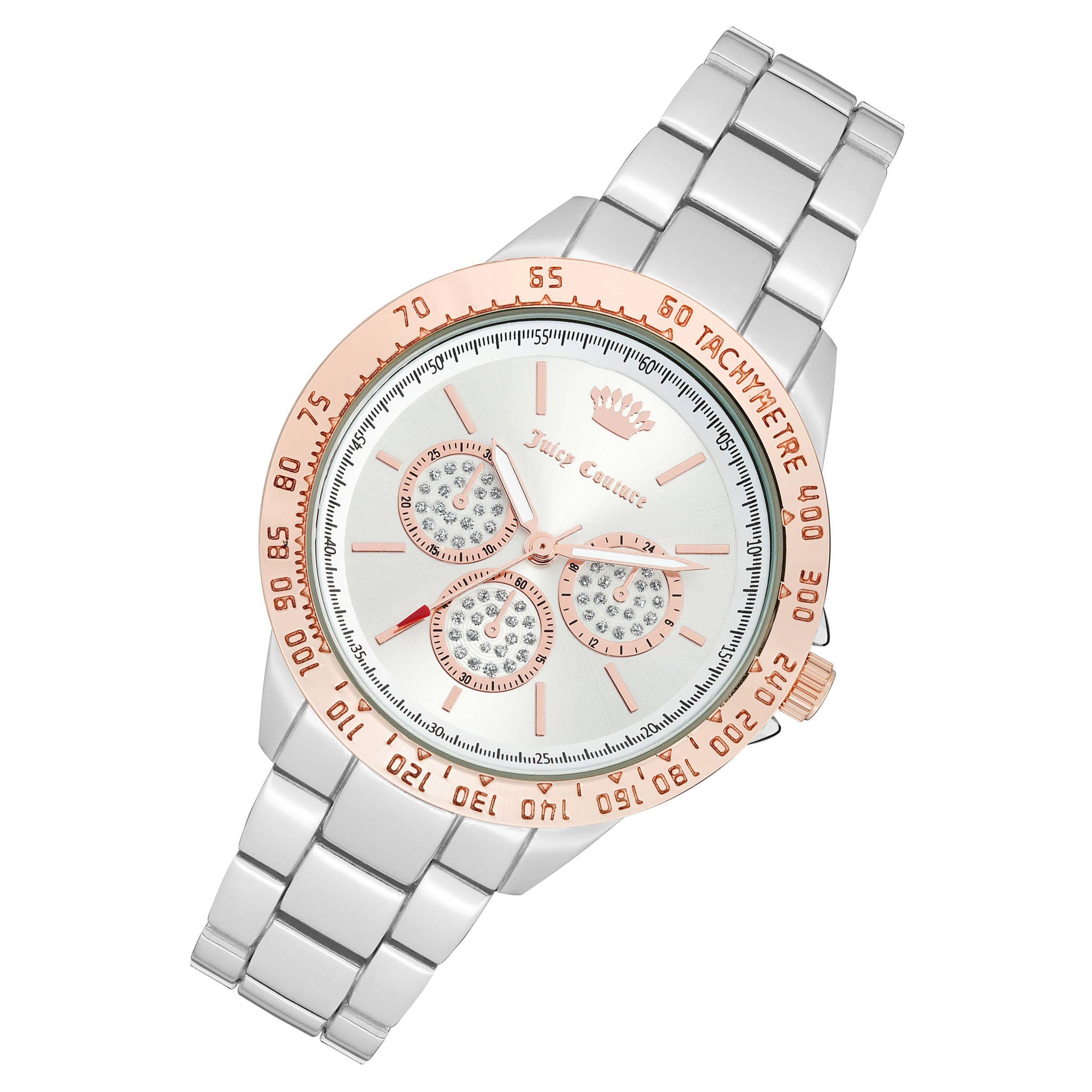 Juicy Couture Silver Band Women's Watch - JC1245SVRT