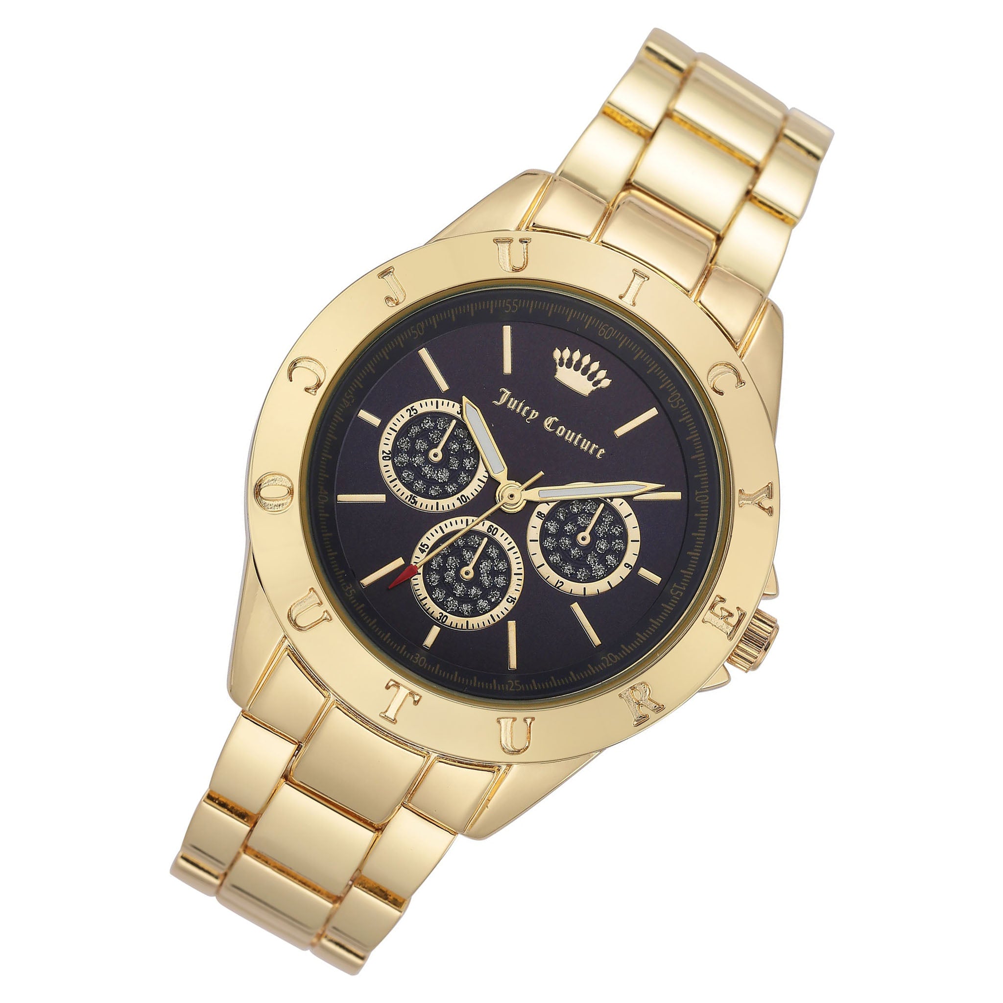 Juicy Couture Gold Band Navy Dial Women's Watch - JC1296NVGB