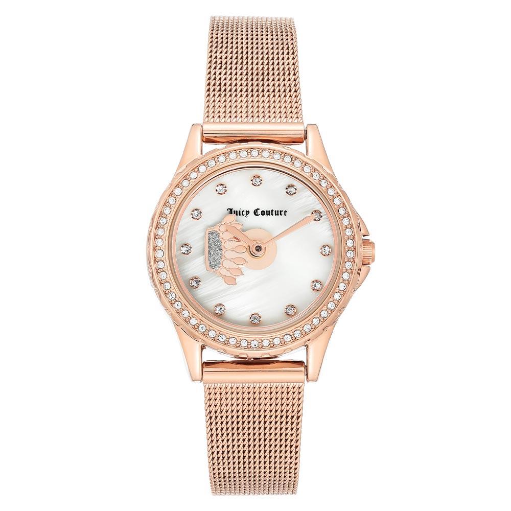 Juicy Couture Rose Gold Mesh Women's Watch - JC1322MPRG