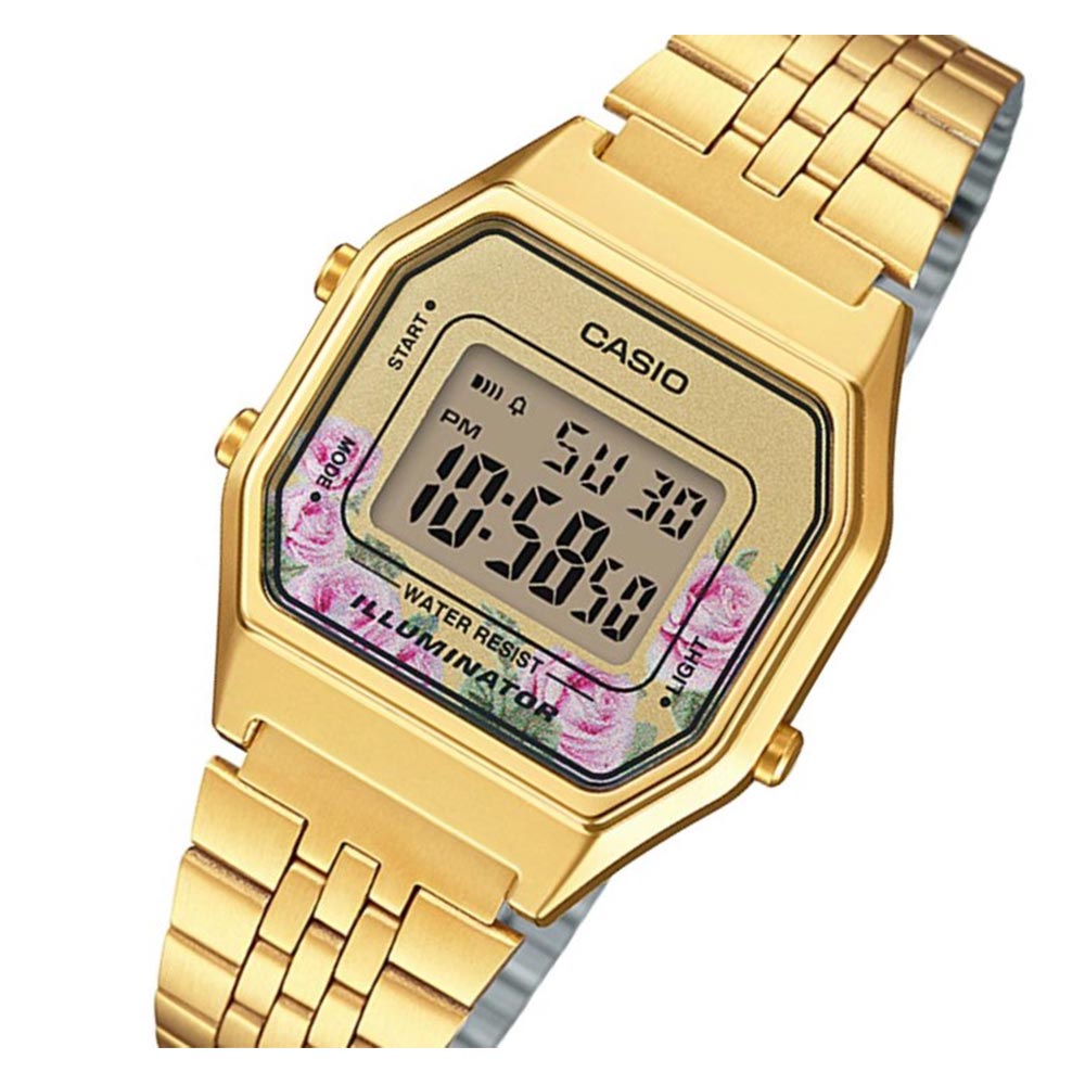 Casio Vintage Gold Ladies Watch - LA680WGA-4C