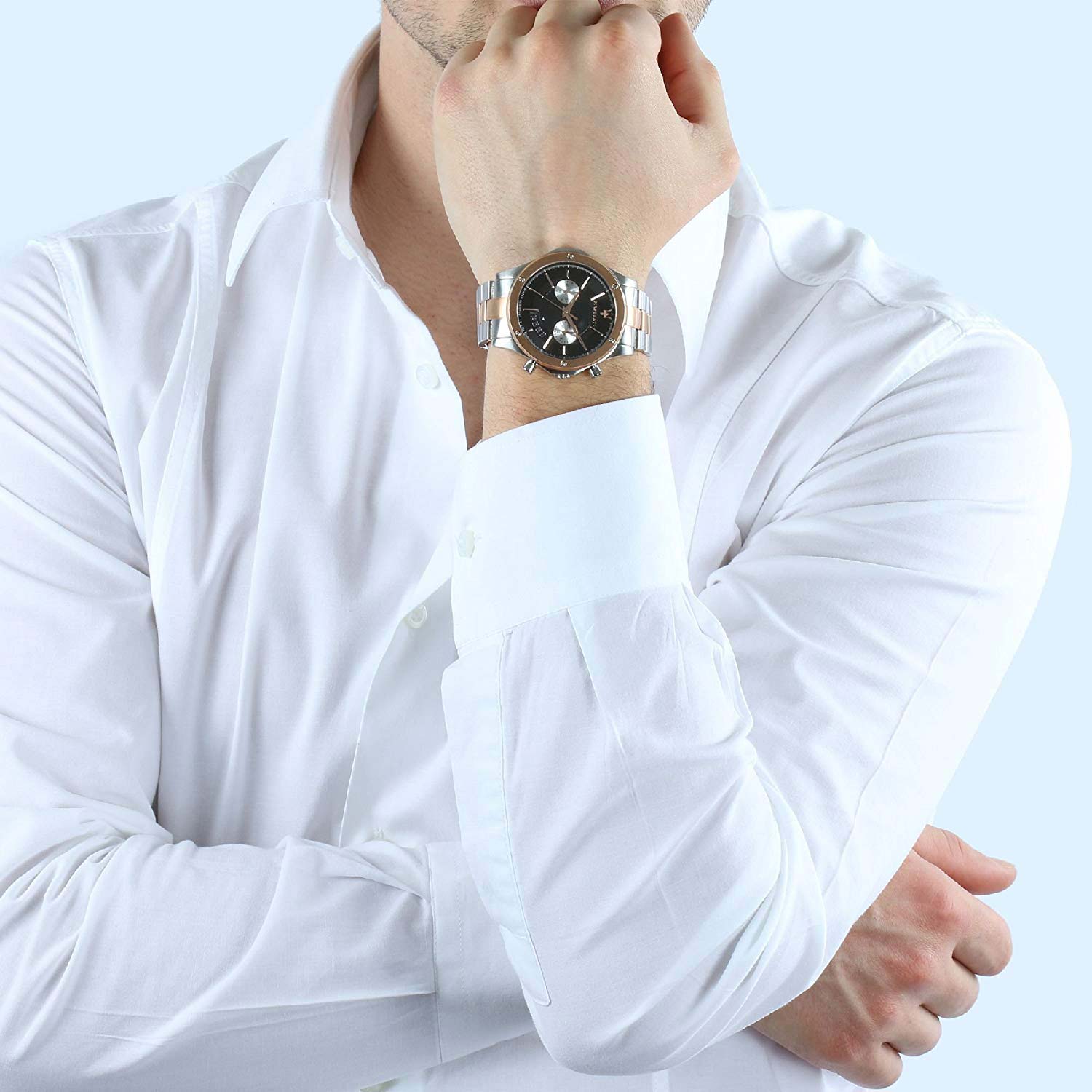 Maserati Circuito Two Tone Men's Watch - R8873627004